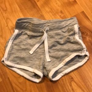 Comfy grey toddler shorts